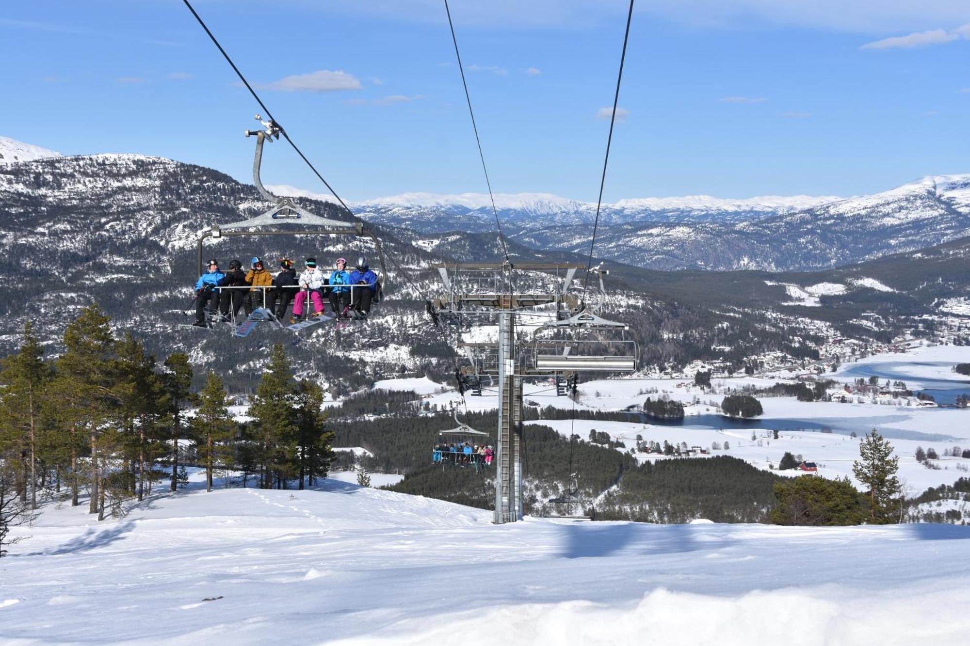 New&Cozy Apartment Near Vradal Panorama Ski Resort, Golf And Beach Eksteriør billede